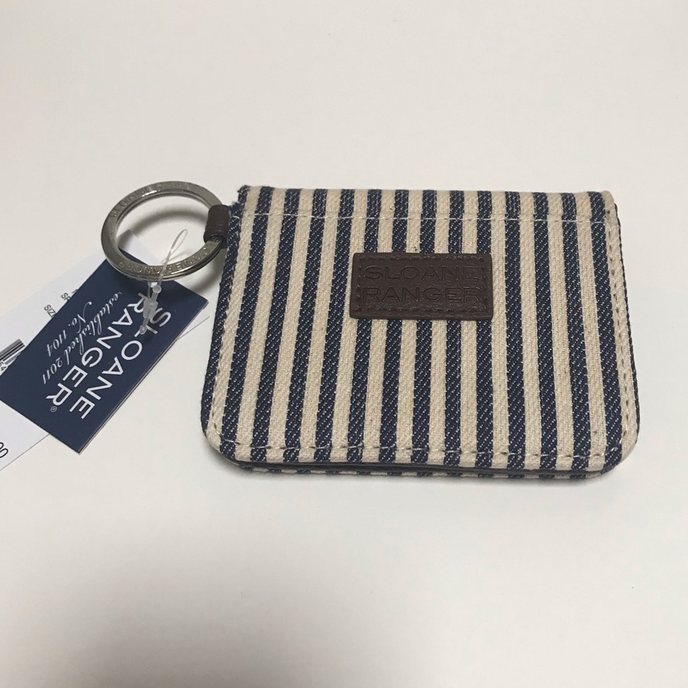 Smart Canvas  ID / Card Holder  with Key Ring